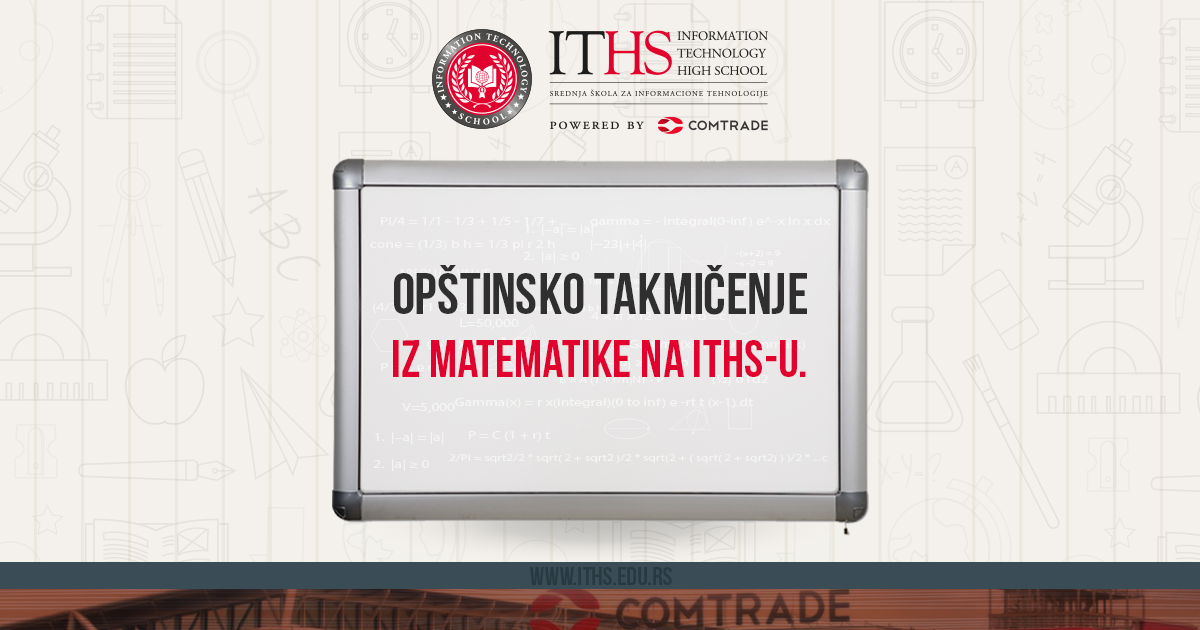opstinsko_takmicenje Opštinsko takmičenje iz matematike na ITHS-u