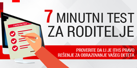 Sedmo minutni test za roditelje