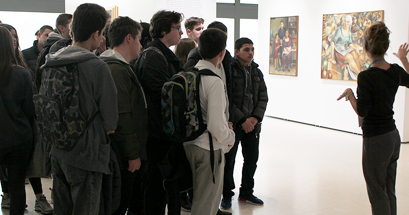 učenici ITHS-a posetili Muzej savremenih umetnosti
