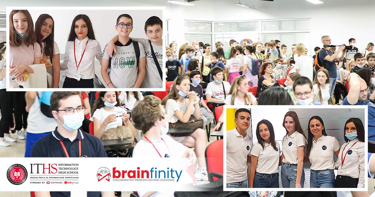 Brainfinity takmičenje Učenici ITHS-a odlični kao organizatori Brainfinity takmičenja
