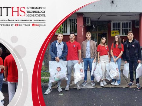 Učenici ITHS-a obradovali su korisnike Svratišta za decu novim igračkama