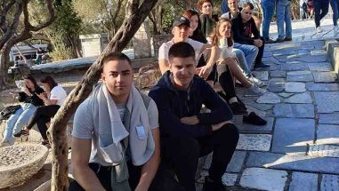 Odmor učenika u gradu