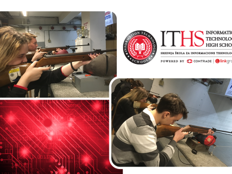 Maturanti ITHS-a u streljani