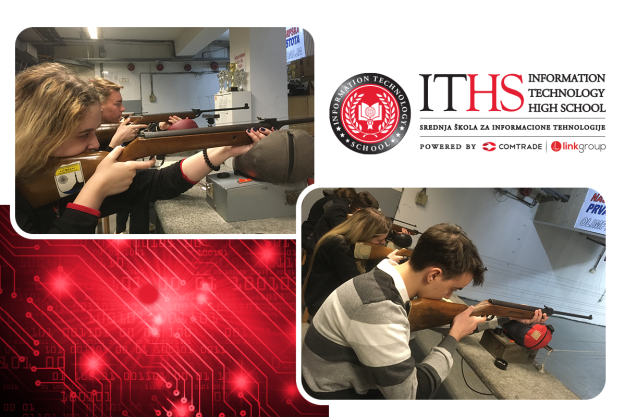 Maturanti ITHS-a u streljani