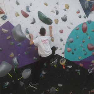 Početak uspona na stenu