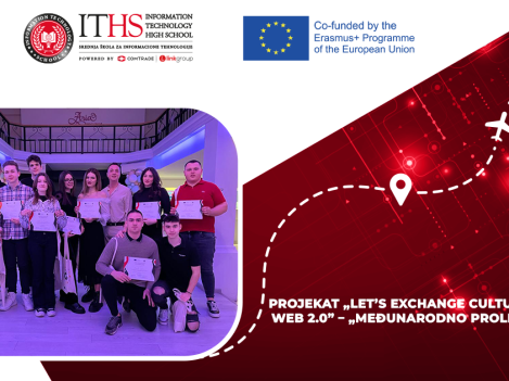 Učenici koji su učestvovali na Međunarodnom proleću u ITHS-u