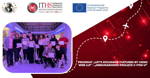 Učenici koji su učestvovali na Međunarodnom proleću u ITHS-u